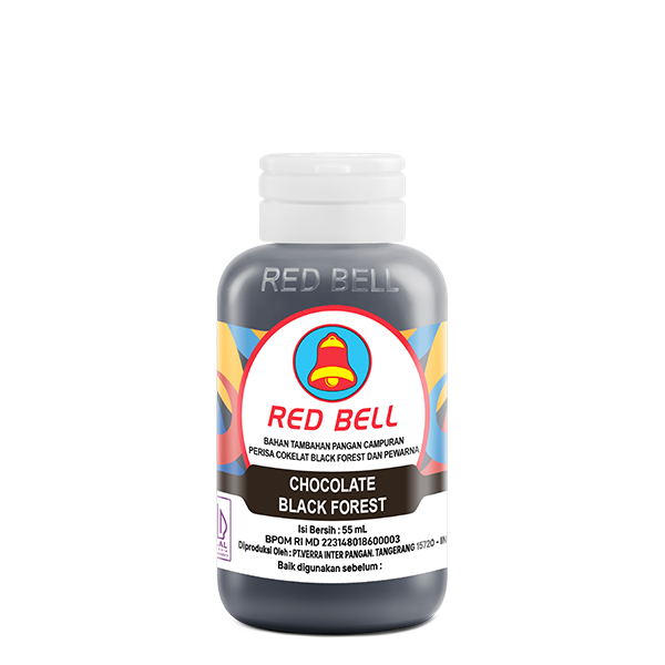 Hadir dengan rasa cokelat khas Black Forest yang lebih intens dan legit, Red Bell Pasta Chocolate Black Forest! Siap membawamu kembali nostalgia dengan rasa klasik kue Blackforest yang spesial. Cocok untuk berbagai kreasi seperti BlackForest Cupcake, Black Forest Swiss Roll, Black Forest Milkshake.