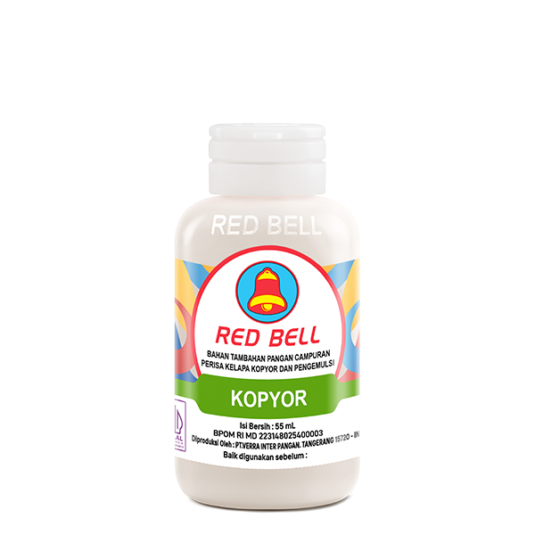 Mau bikin kreasi unik dan super fresh? Yuk, kenalan dengan Red Bell Pasta Kopyor! Rasa kelapa yang creamy dan otentik, bikin kreasi kamu makin istimewa. Cocok untuk berbagai kreasi seperti Kue lumpur es krim kopyor, Coconut Tart dan Kopyor Cake.