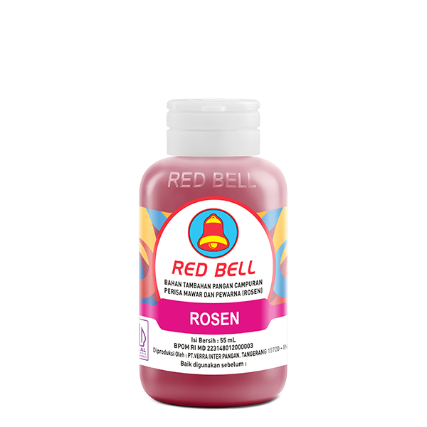 Ciptakan kreasi yang classy dengan Red Bell Pasta Rosen! Rasa yang nikmat, aroma floral yang lembut di mulut, bikin setiap gigitan kreasimu terasa lebih istimewa. Cocok untuk berbagai kreasi seperti Bolu Kukus Tiga Warna, Macaron dan Cookies.