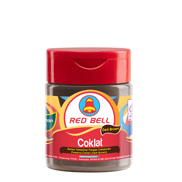 Siap-siap bawa kreasi kamu ke level baru dengan Red Bell Pewarna Bubuk Cokelat! Memberikan sentuhan warna yang pekat, bikin eksplorasi makin seru dan tampilan kreasi yang elegan. Cocok untuk semua kreasi makanan dan minuman.