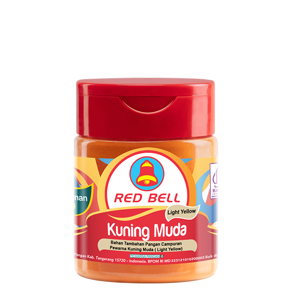 Bikin tampilan kreasi yang lembut tapi tetap eye-catching? Bisa! Pakai Red Bell Pewarna Bubuk Kuning Muda jawabannya. Warnanya cerah, bikin tampilan kreasimu ceria tanpa berlebihan. Cocok untuk semua kreasi makanan dan minuman.
