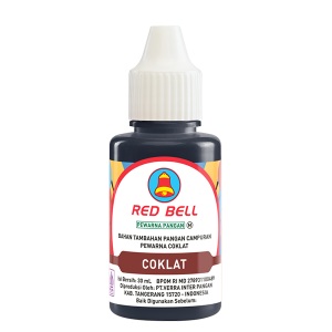 Siapa bilang cokelat cuma soal rasa? Sekarang, bikin kreasimu tampil cantik dan elegan dengan Red Bell Pewarna Cair Cokelat! Memberikan hasil warna yang deep dan mewah, cocok untuk semua kreasi makanan dan minuman.