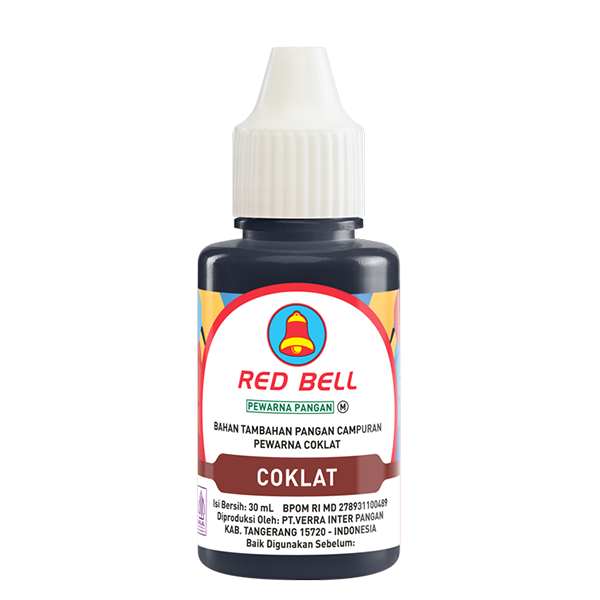 Siapa bilang cokelat cuma soal rasa? Sekarang, bikin kreasimu tampil cantik dan elegan dengan Red Bell Pewarna Cair Cokelat! Memberikan hasil warna yang deep dan mewah, cocok untuk semua kreasi makanan dan minuman.