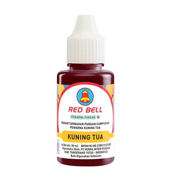 Mau kasih kesan cerah yang bold tapi tetap elegan? Red Bell Pewarna Cair Kuning tua ini, akan jadi pilihan yang tepat buat kreasimu! Warna kuning tua yang cerah, cocok untuk semua kreasi makanan dan minuman.