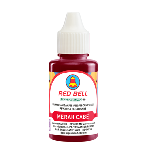Siap bikin tampilan kreasimu yang berani dan bold? Red Bell Pewarna Cair Merah Cabe ini siap bikin kreasimu jadi center of attention! Pilihan warna yang tepat untuk menciptakan kesan berani dan penuh semangat. Cocok untuk semua kreasi makanan dan minuman.