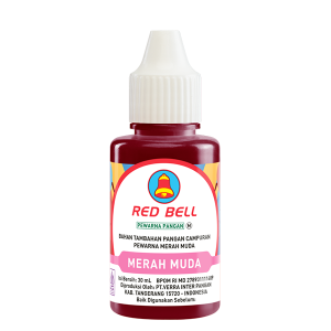 Jadikan tampilan kreasimu lebih manis dan cute, dengan Red Bell Pewarna Cair Merah Muda! Pilihan warna yang pas, untuk semua tampilan kreasi yang bikin suasana jadi makin ceria dan penuh warna. Cocok untuk semua kreasi makanan dan minuman.