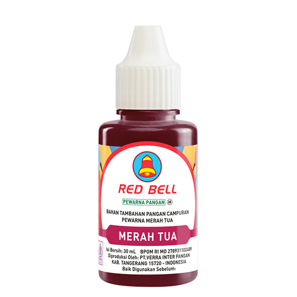 Suka dengan kreasi yang bold? Red Bell Pewarna Cair Merah Tua ini siap bikin dessert kamu jadi spotlight! Menghadirkan kesan elegan dan penuh semangat di setiap kreasi. Cocok untuk semua kreasi makanan dan minuman.