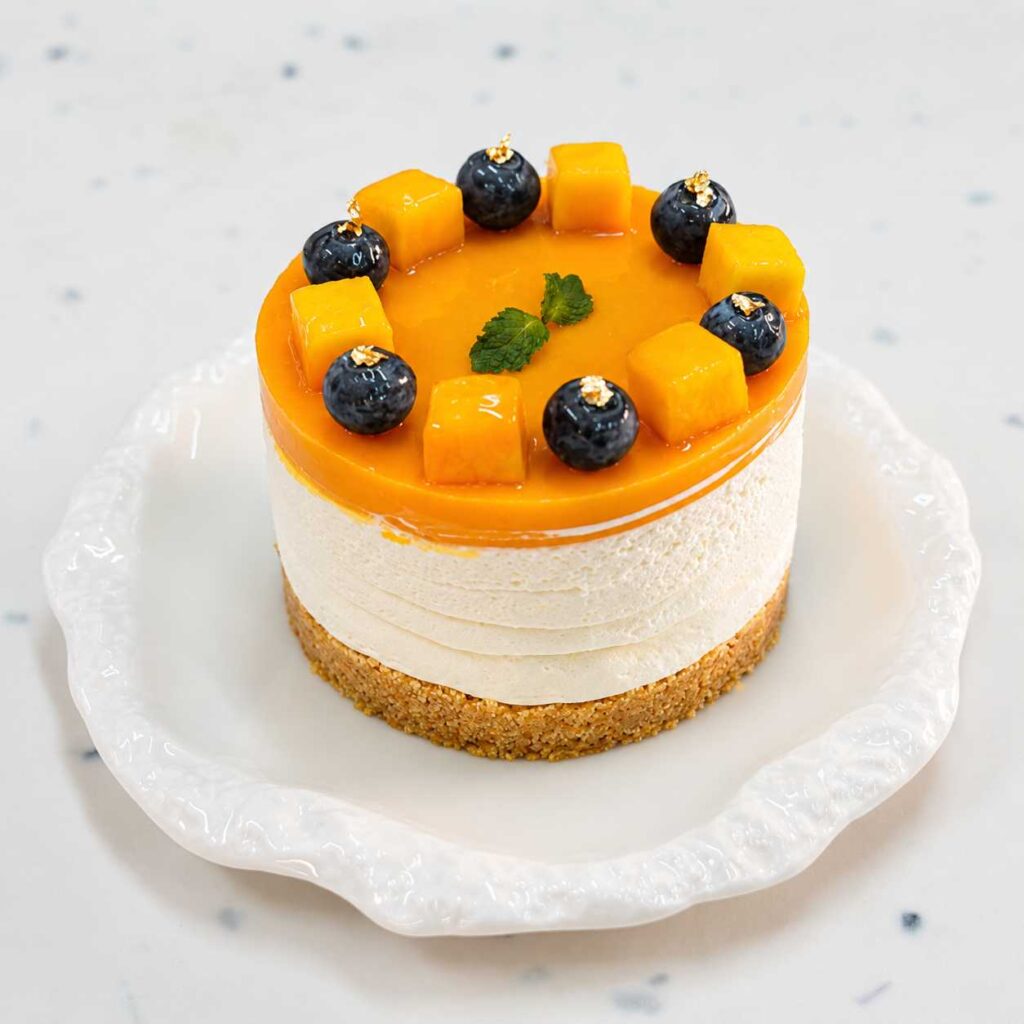 Sweet Mango Cheesecake