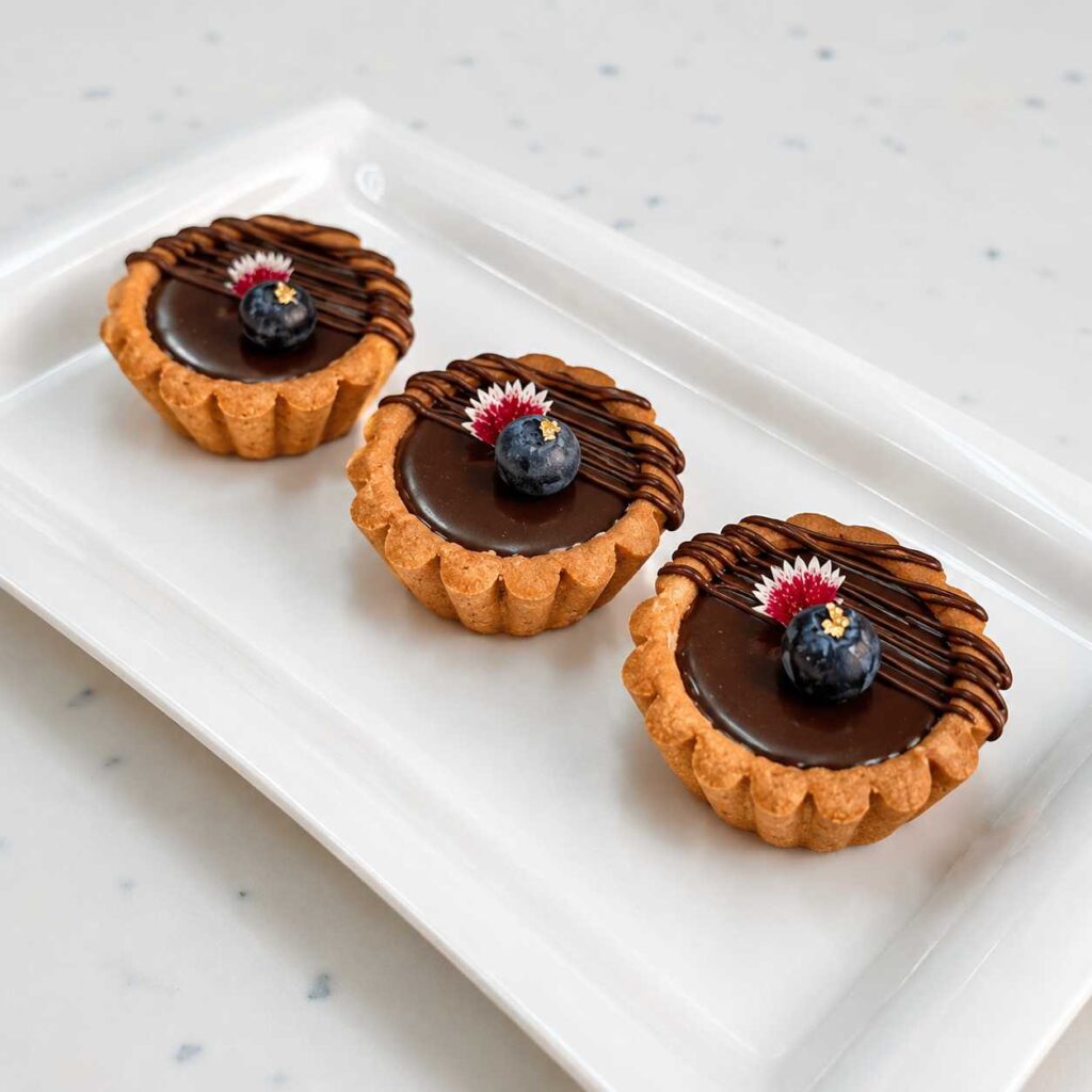 Tartlet Chocolate Mousse.